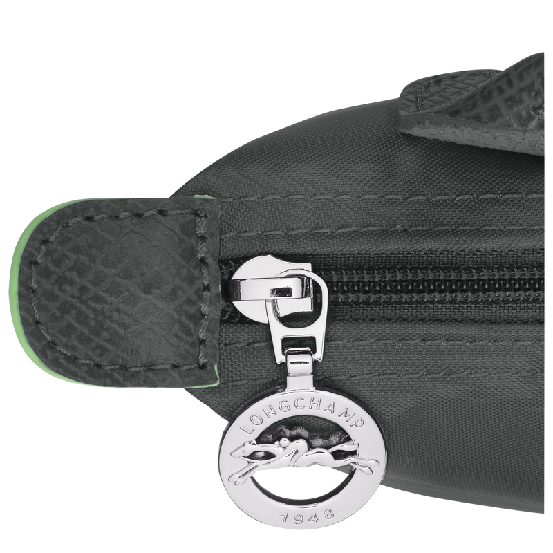 Le Pliage Green Mini Handbag – Graphite Gray (Crossbody)