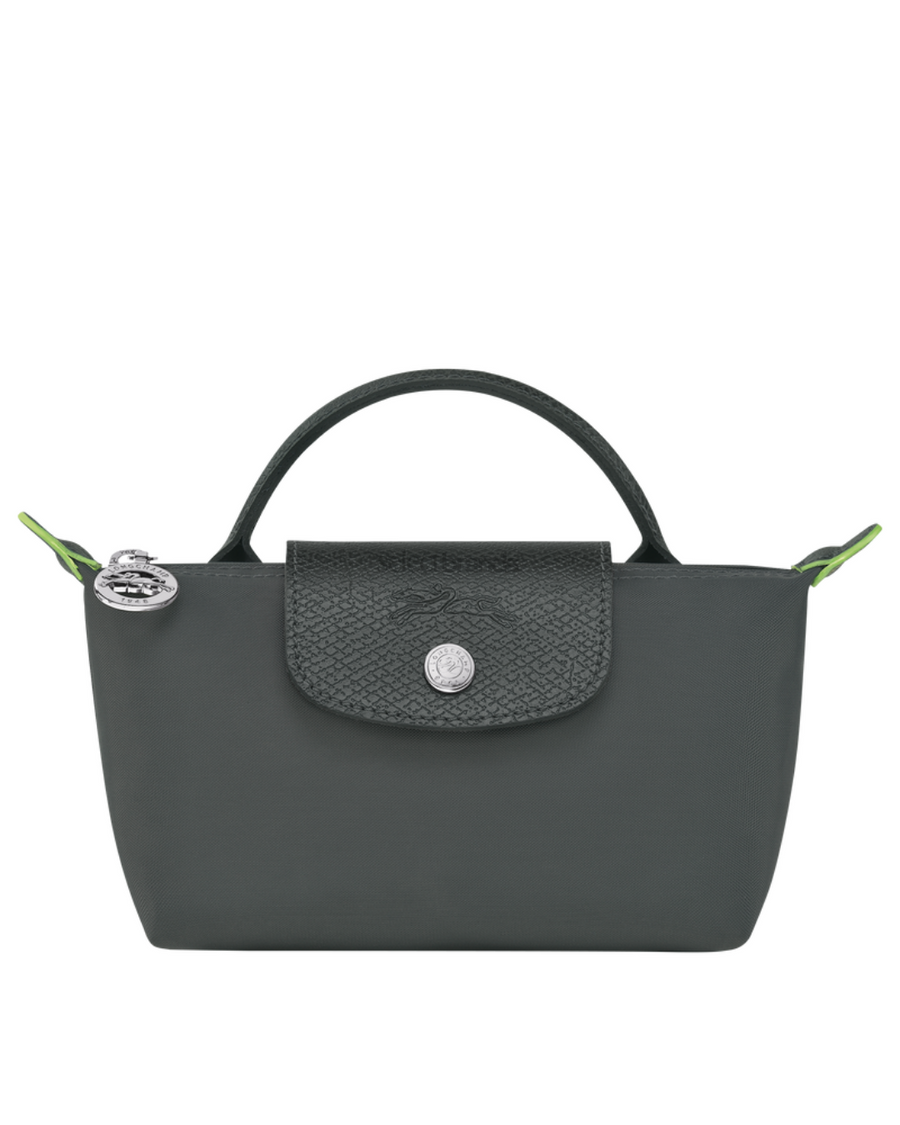 Le Pliage Green Mini Handbag – Graphite Gray (Crossbody)