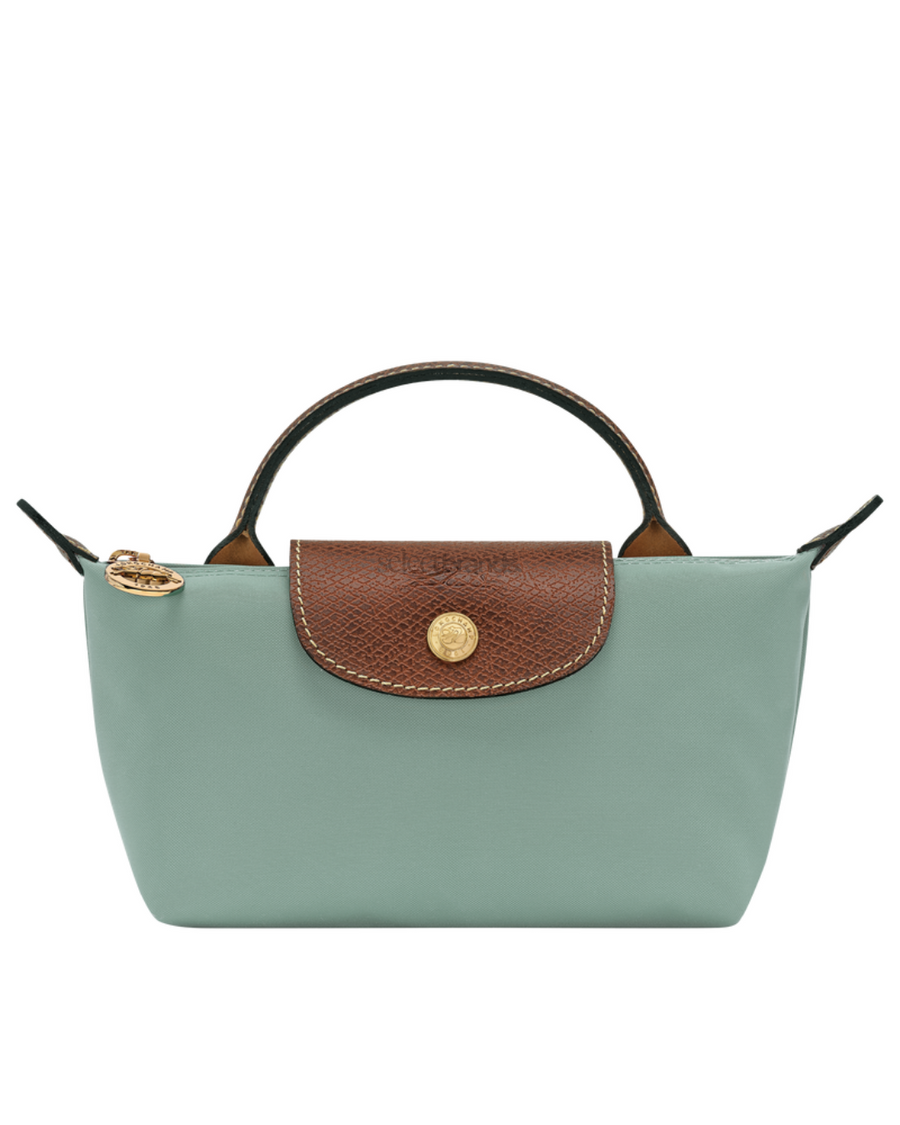 Le Pliage Original Mini Handbag – Jade Green (Crossbody)