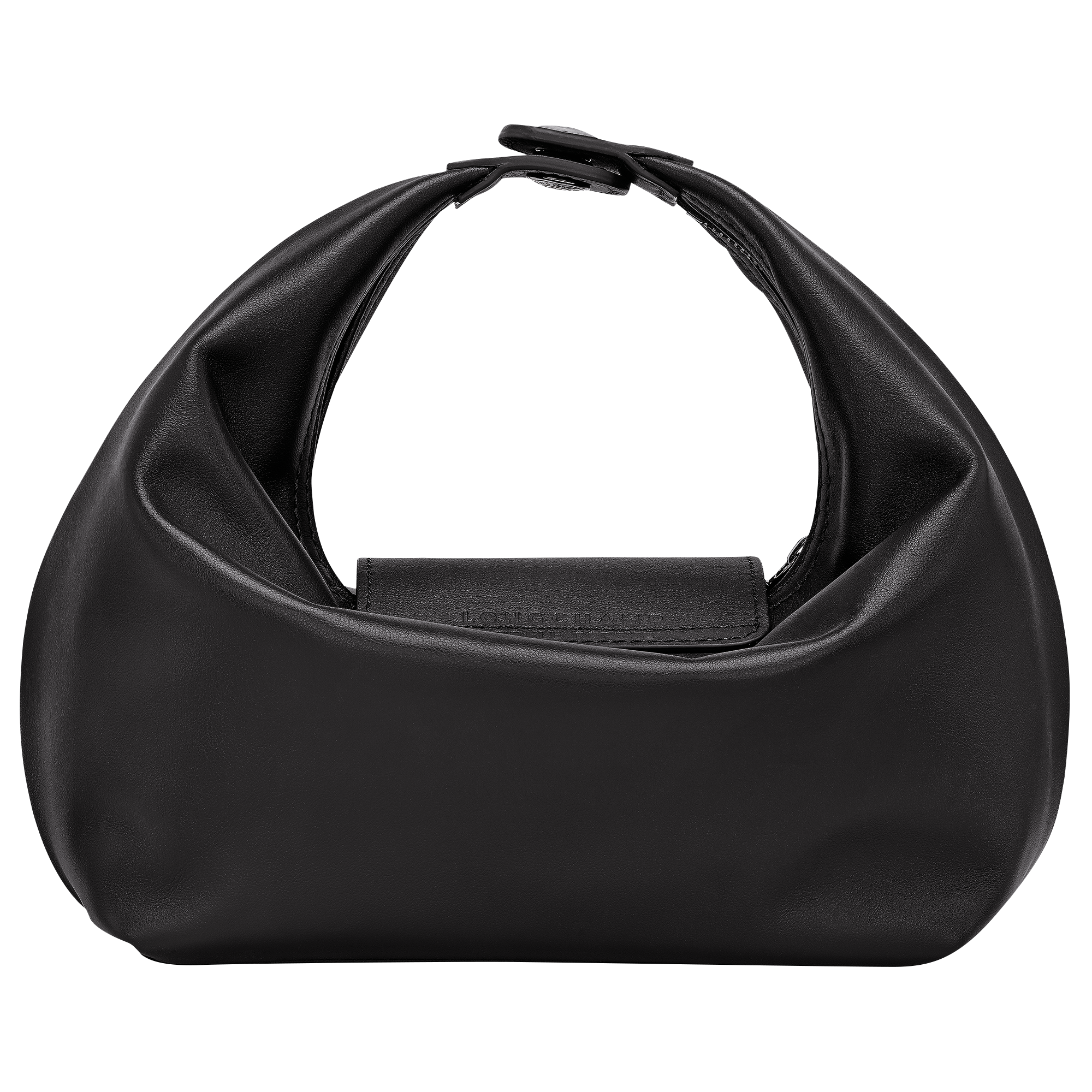 Le Pliage Xtra XS Mini Leather Top Handle Bag – Black