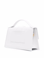 Le Grand Bambino Leather Tote Bag – White
