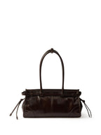 Bonnie Medium Leather Bag – Dark Brown