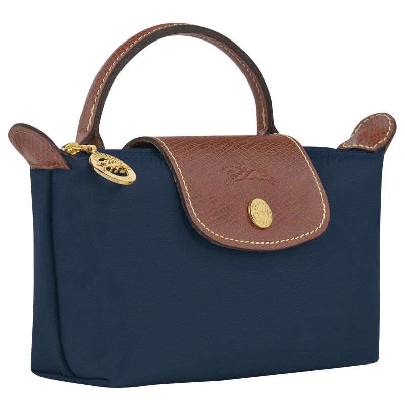 Le Pliage Original Mini Handbag – Navy (Crossbody)