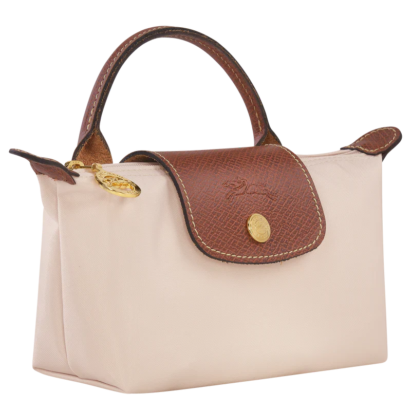 Le Pliage Original Mini Handbag – Light Beige (Crossbody)