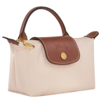 Le Pliage Original Mini Handbag – Light Beige (Crossbody)