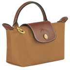 Le Pliage Original Mini Handbag – Caramel Beige (Crossbody)