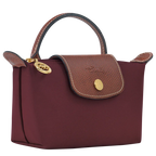 Le Pliage Original Mini Handbag – Burgundy (Crossbody)