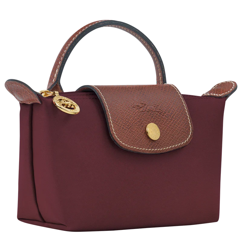 Le Pliage Original Mini Handbag – Burgundy (Crossbody)