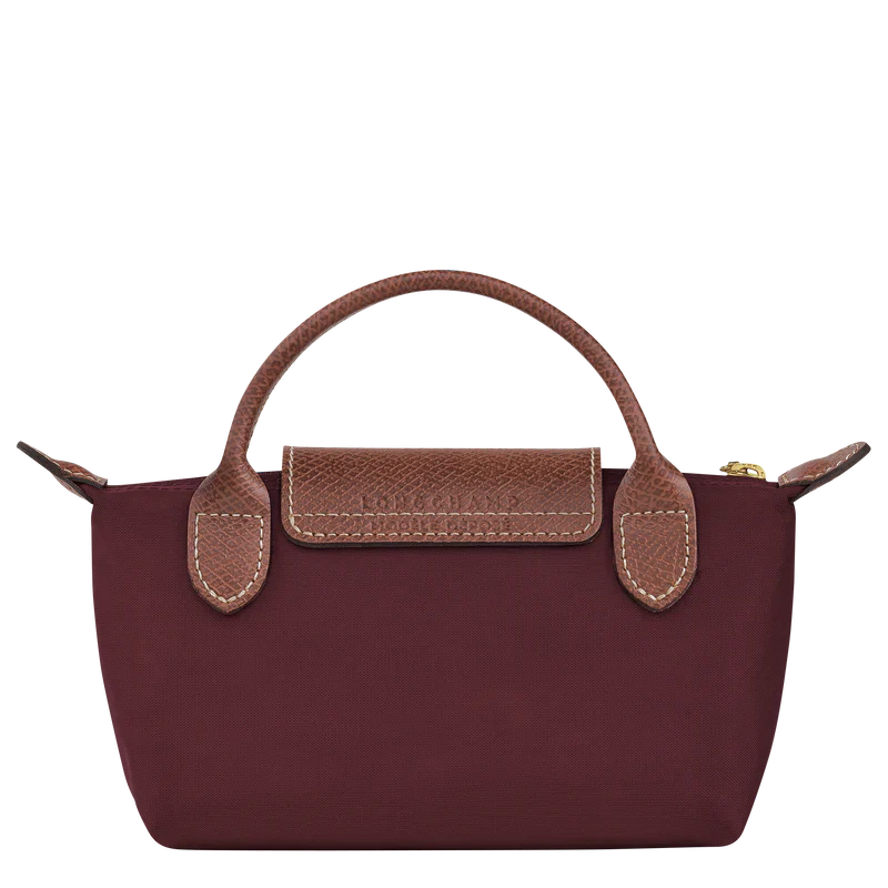 Le Pliage Original Mini Handbag – Burgundy (Crossbody)