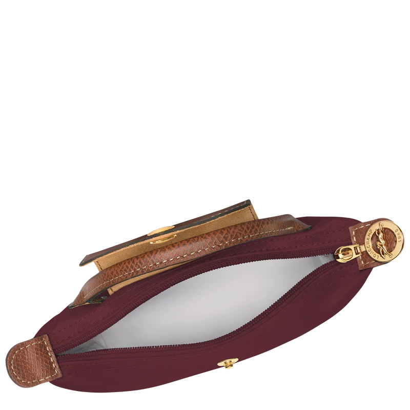 Le Pliage Original Mini Handbag – Burgundy (Crossbody)