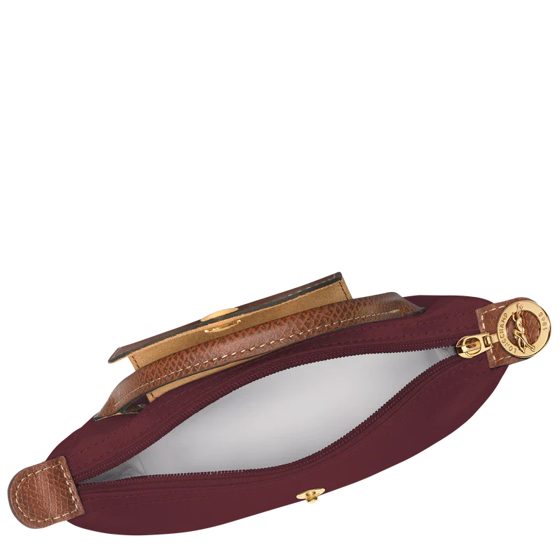 Le Pliage Original Mini Handbag – Burgundy (Crossbody)