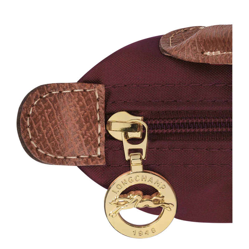 Le Pliage Original Mini Handbag – Burgundy (Crossbody)