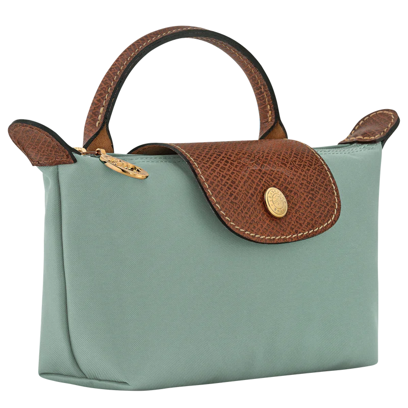 Le Pliage Original Mini Handbag – Jade Green (Crossbody)