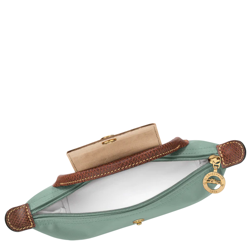 Le Pliage Original Mini Handbag – Jade Green (Crossbody)
