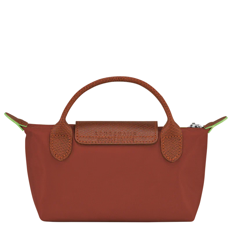 Le Pliage Green Mini Handbag – Chestnut (Crossbody)