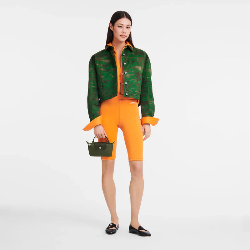 Le Pliage Green Mini Handbag – Forest Green (Crossbody)