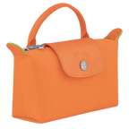 Le Pliage Green Mini Handbag – Orange (Crossbody)
