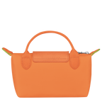 Le Pliage Green Mini Handbag – Orange (Crossbody)
