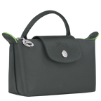 Le Pliage Green Mini Handbag – Graphite Gray (Crossbody)