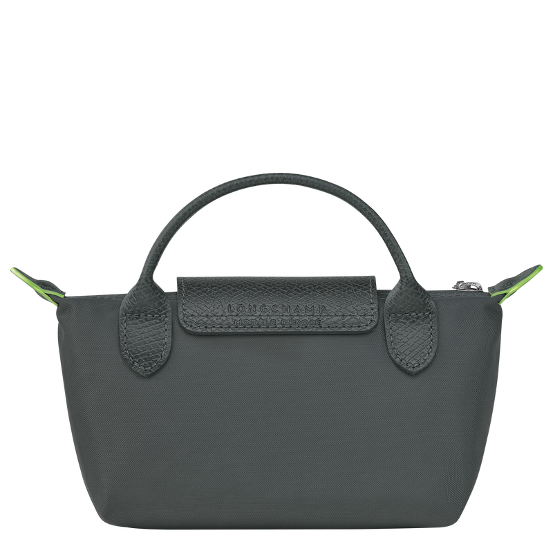 Le Pliage Green Mini Handbag – Graphite Gray (Crossbody)