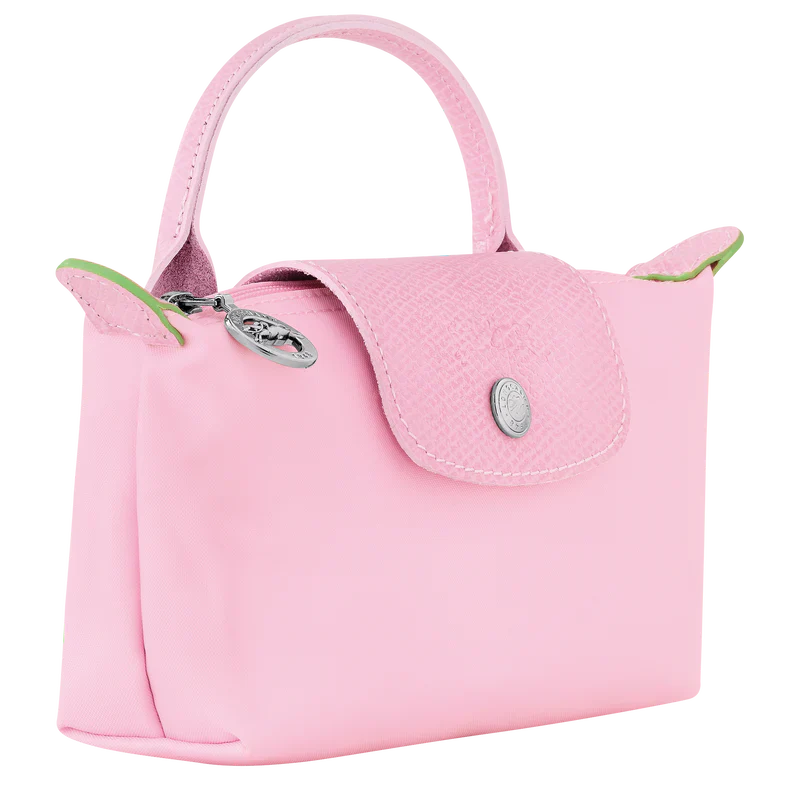 Le Pliage Green Mini Handbag – Pink (Crossbody)