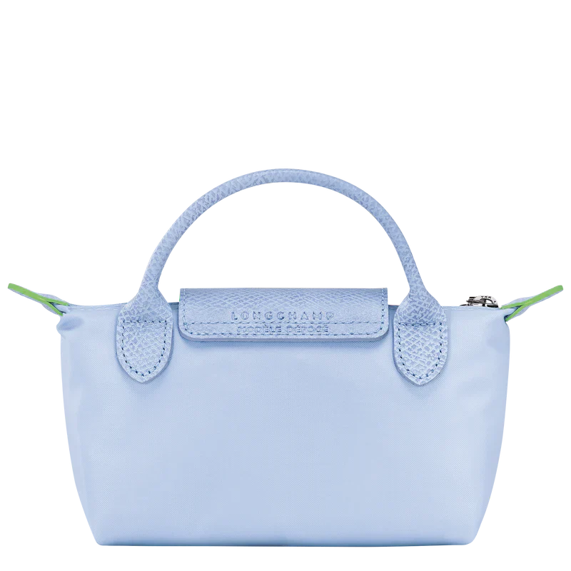 Le Pliage Green Mini Handbag – Sky Blue (Crossbody)