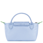 Le Pliage Green Mini Handbag – Sky Blue (Crossbody)