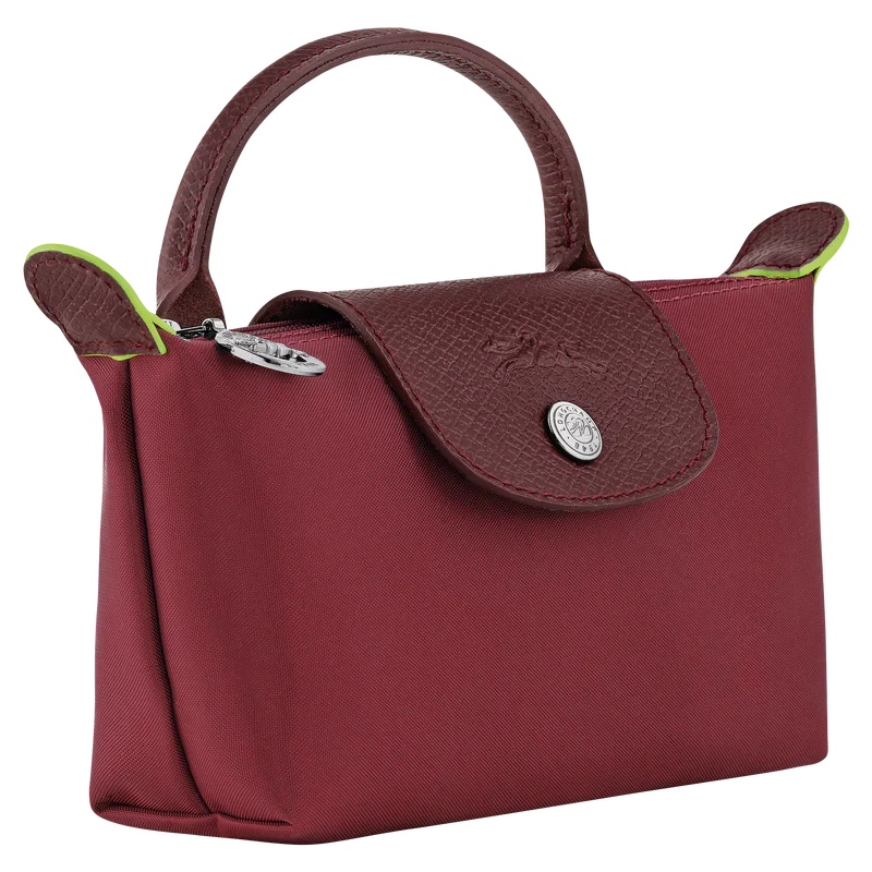 Le Pliage Green Mini Handbag – Pomegranate (Crossbody)