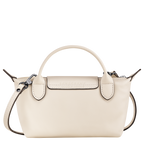 Le Pliage Xtra XS Mini Leather Top Handle Bag – Ecru