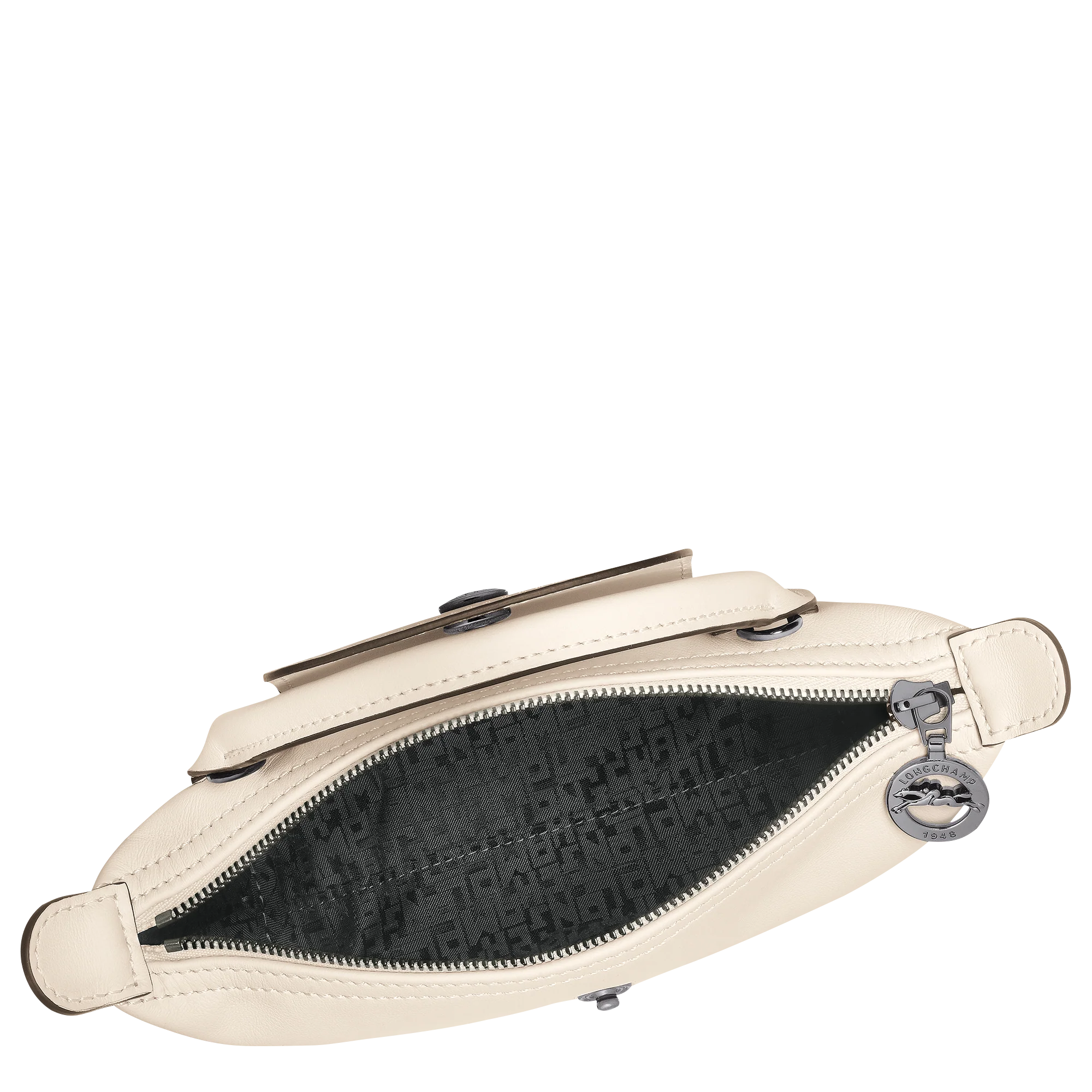 Le Pliage Xtra XS Mini Leather Top Handle Bag – Ecru