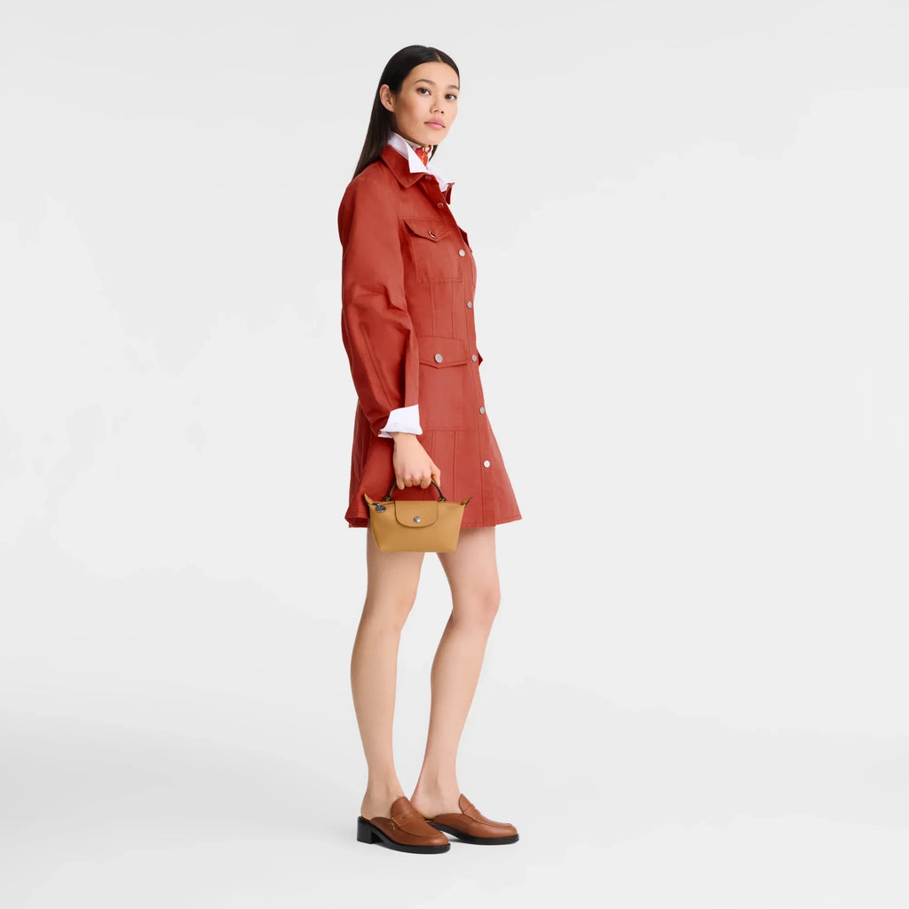 Le Pliage Xtra XS Mini Leather Top Handle Bag – Honey