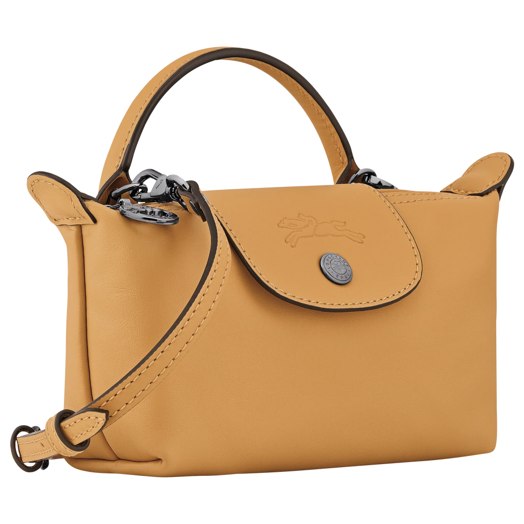 Le Pliage Xtra XS Mini Leather Top Handle Bag – Honey
