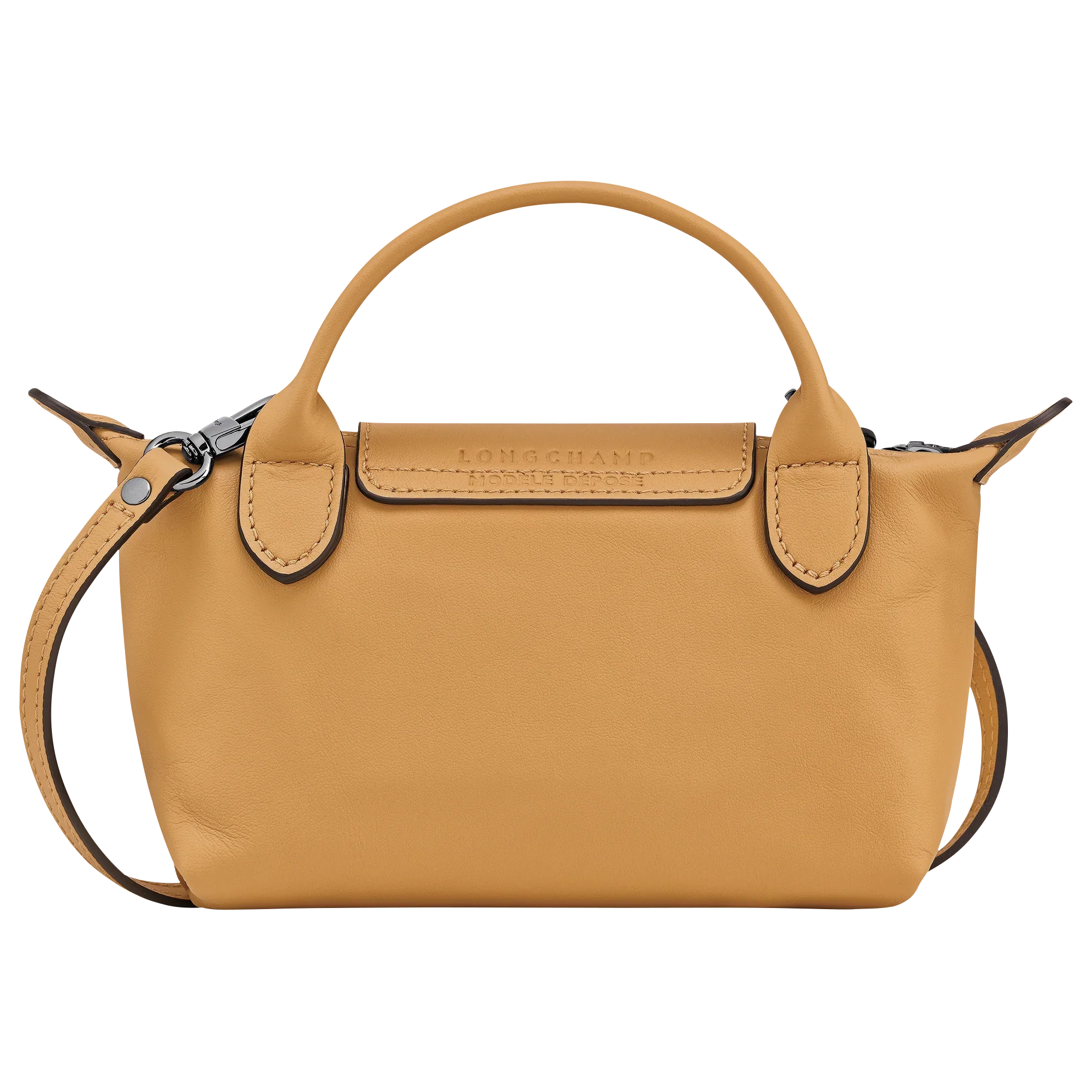 Le Pliage Xtra XS Mini Leather Top Handle Bag – Honey