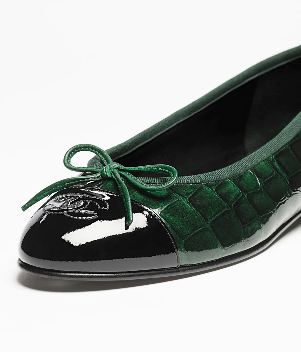 CC Ballet Flats Croc