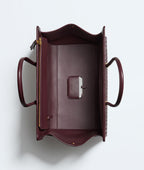 Barbara Tote Bag  – Burgundy