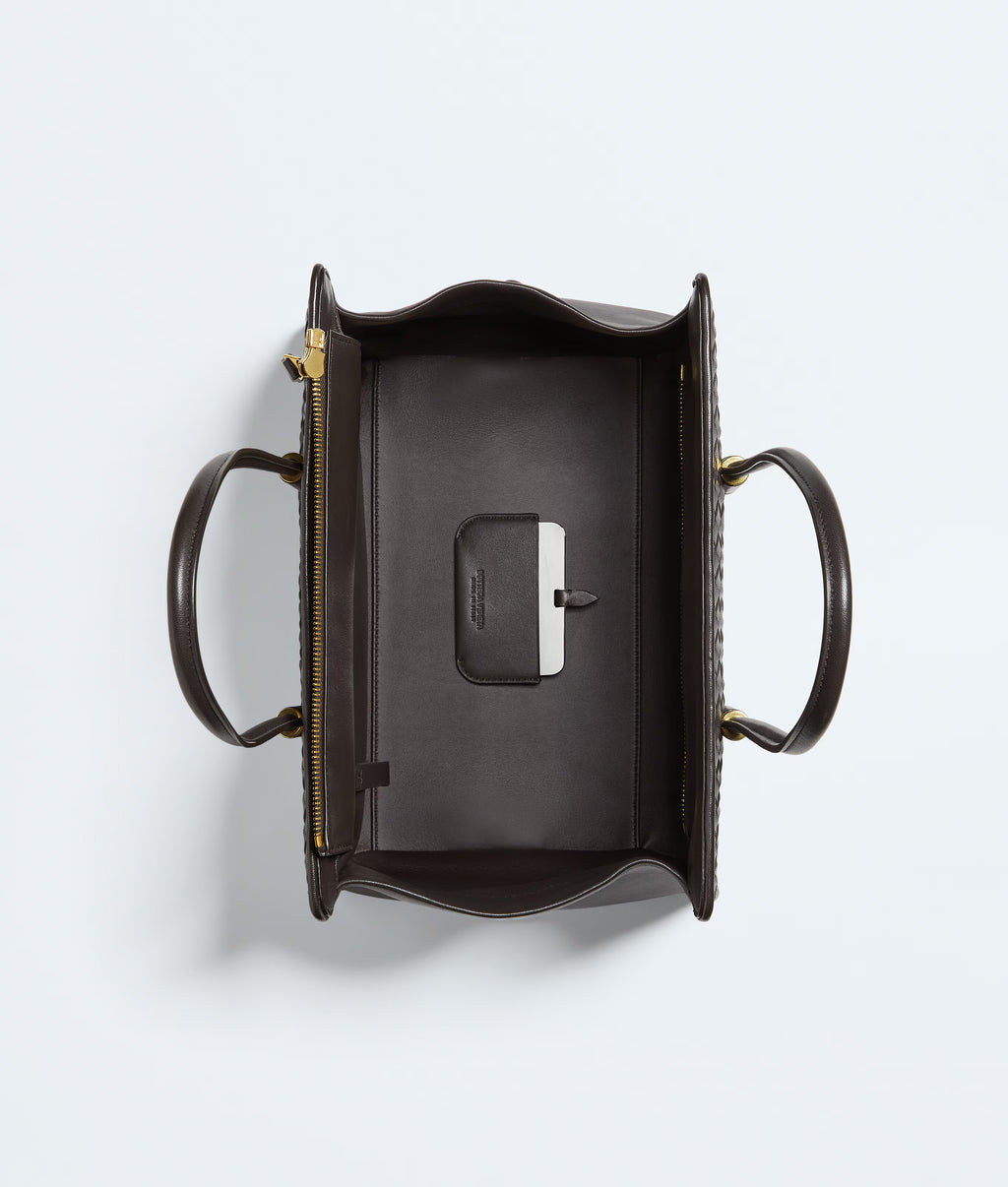 Small Barbara Tote Bag  – Dark Brown