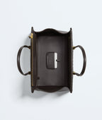 Small Barbara Tote Bag  – Dark Brown
