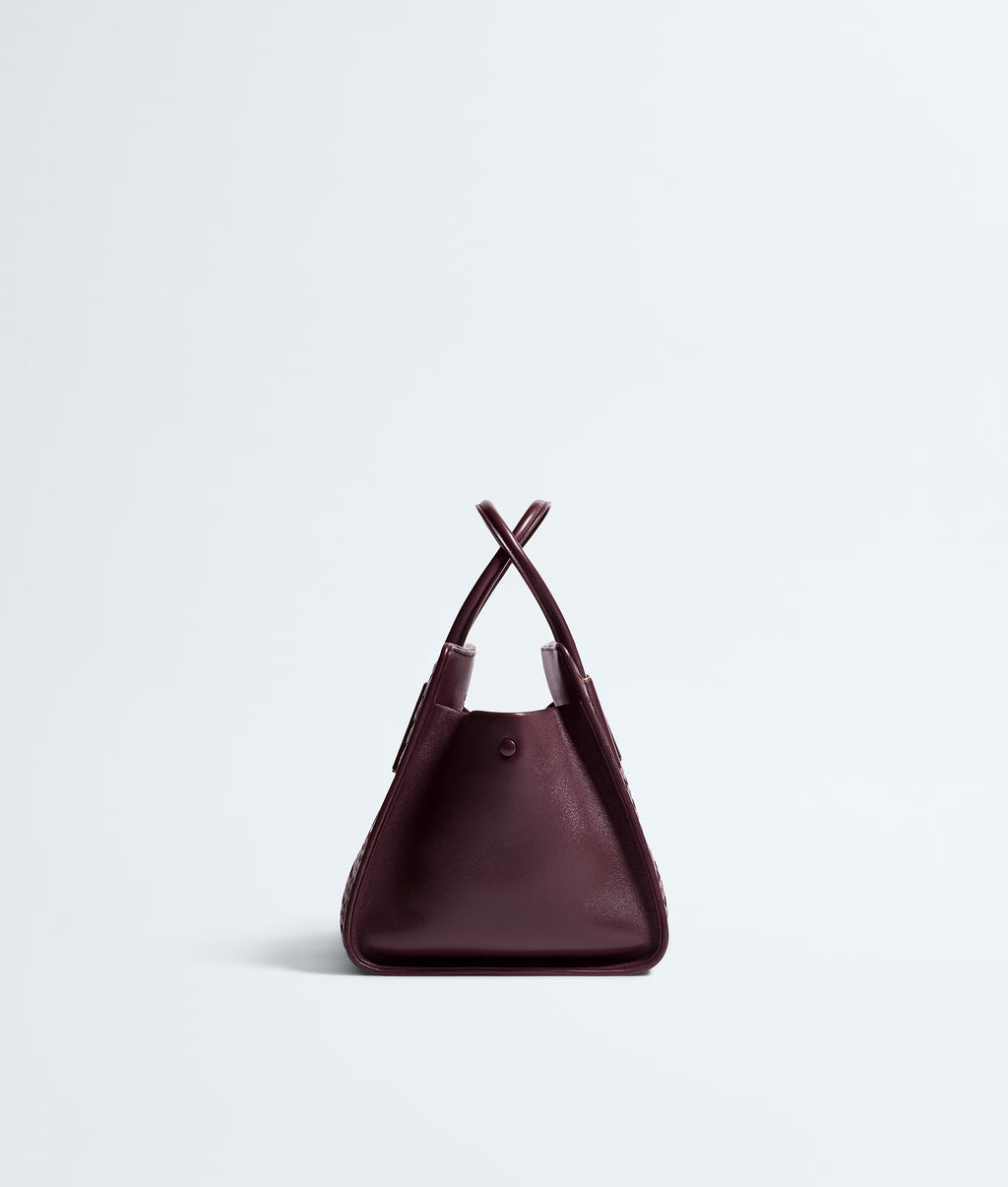 Small Barbara Tote Bag  – Burgundy