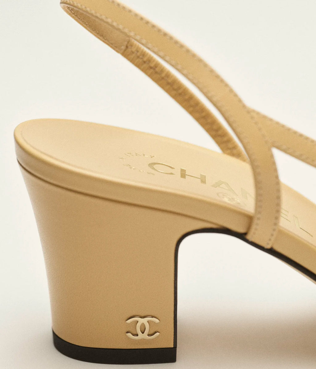 CC 65mm Slingback Pumps