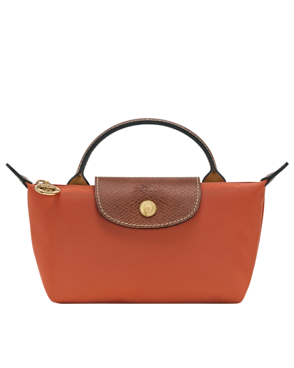 Le Pliage Original Mini Handbag – Brick Red (Crossbody)