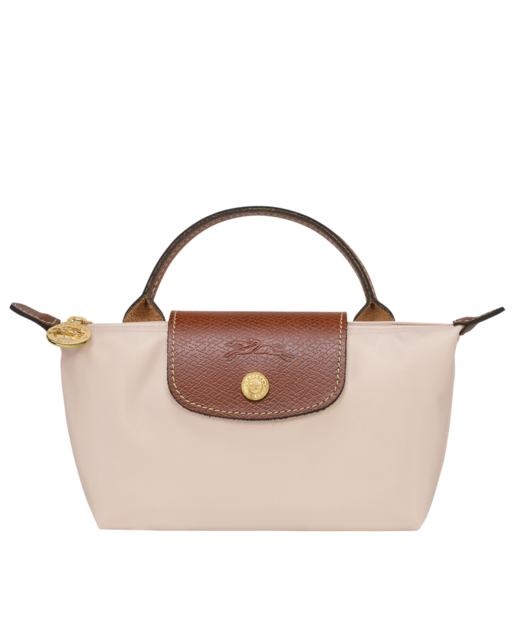 Le Pliage Original Mini Handbag – Light Beige (Crossbody)