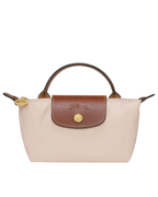 Le Pliage Original Mini Handbag – Light Beige (Crossbody)