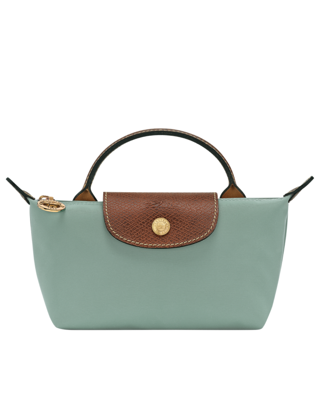 Le Pliage Original Mini Handbag – Jade Green (Crossbody)