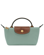 Le Pliage Original Mini Handbag – Jade Green (Crossbody)