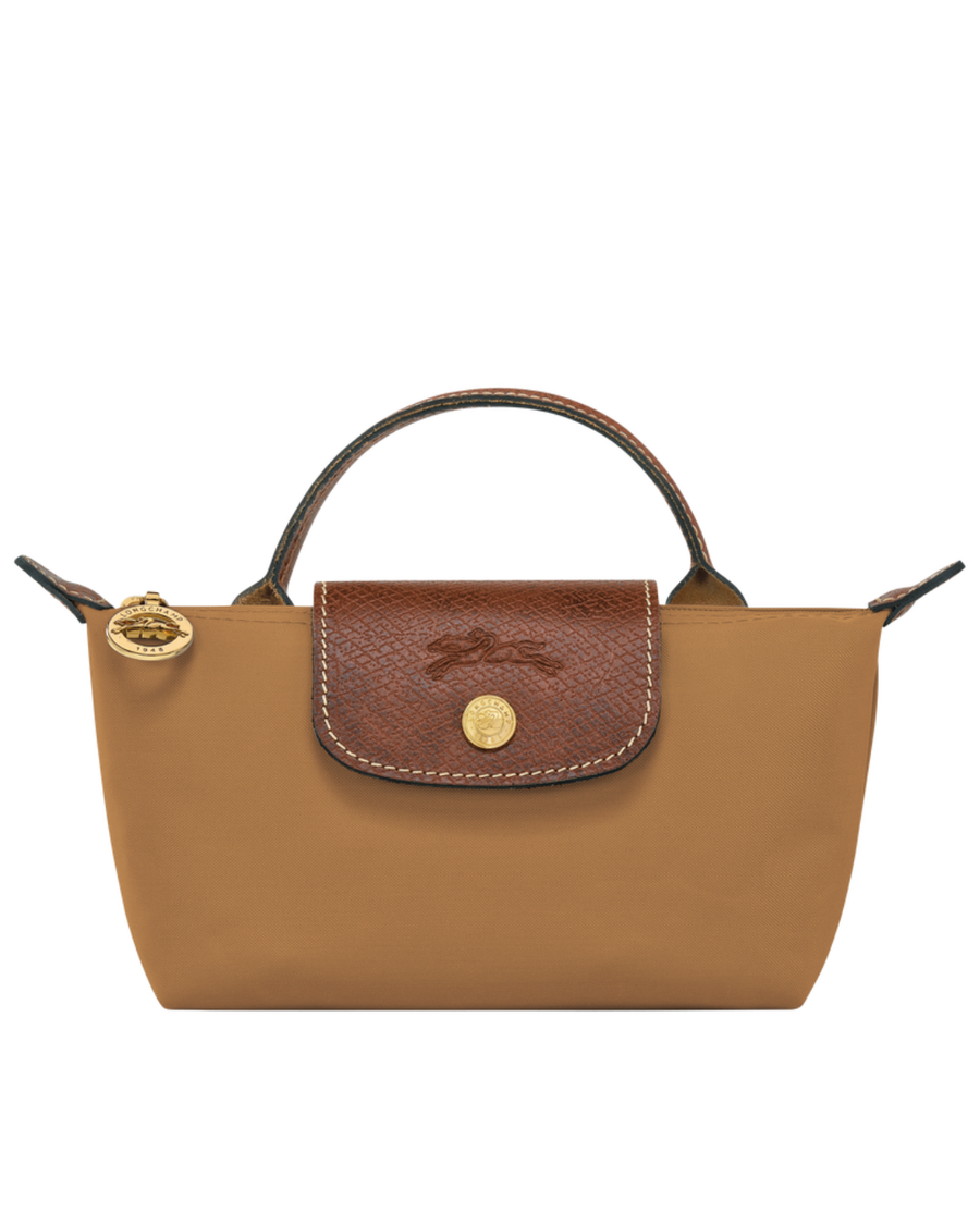 Le Pliage Original Mini Handbag – Caramel Beige (Crossbody)