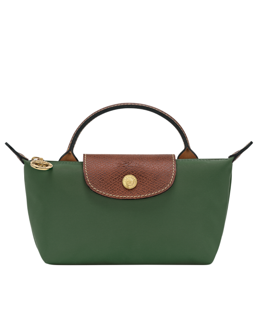 Le Pliage Original Mini Handbag – English Green (Crossbody)