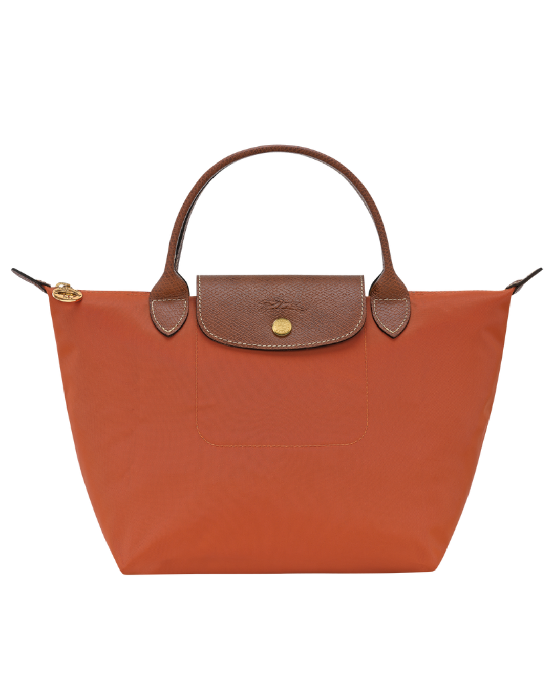 Le Pliage Original Handbag – Brick Red