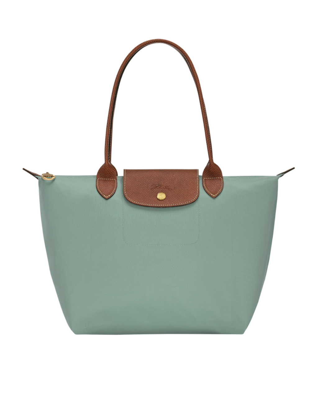Le Pliage Original Medium Tote Bag – Jade Green