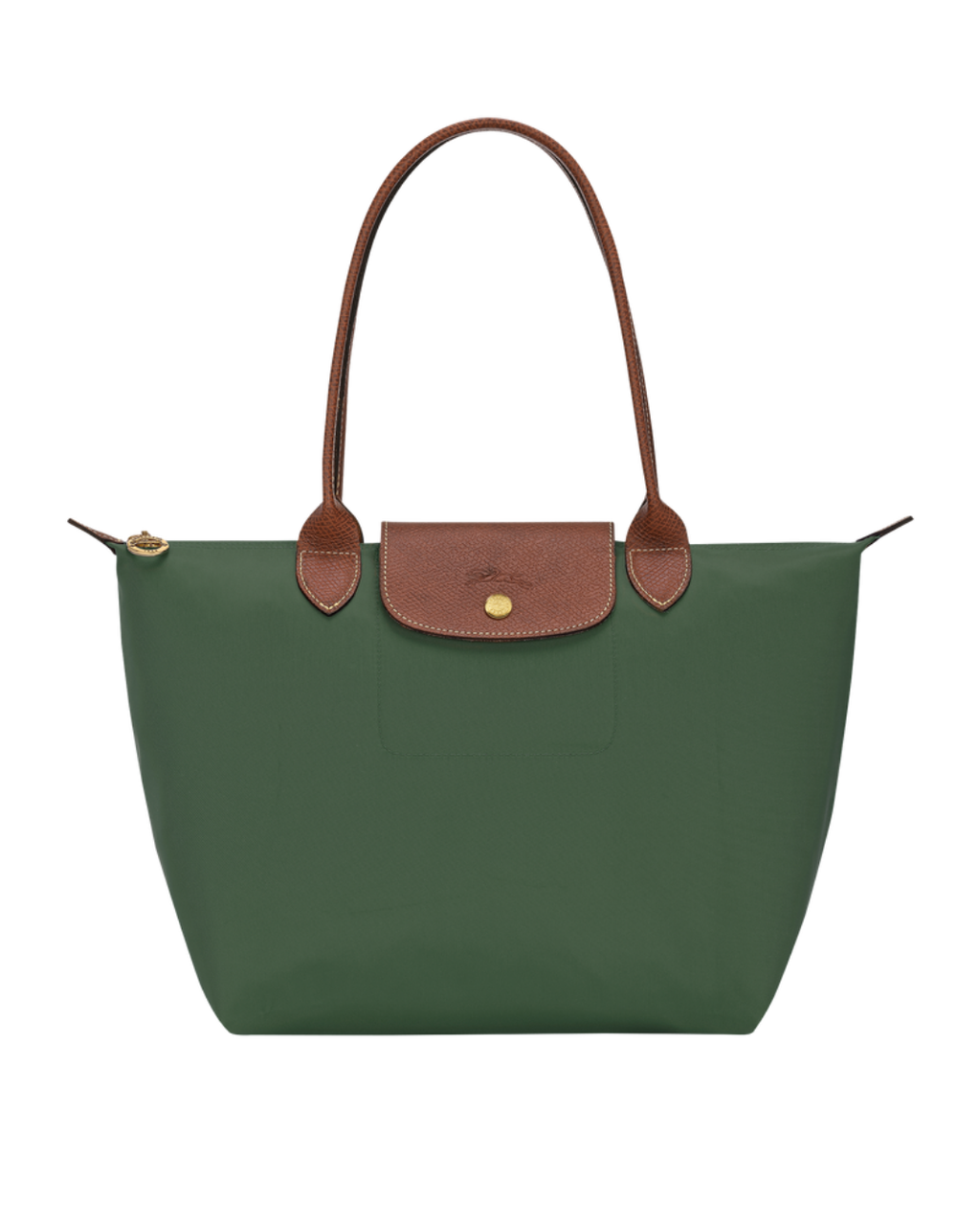 Le Pliage Original Medium Tote Bag – English Green