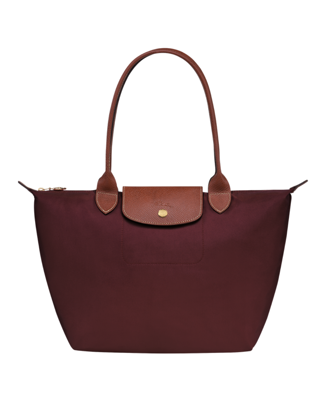 Le Pliage Original Medium Tote Bag – Burgundy